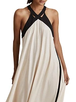 Aubree Halter Maxi Dress