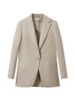 Cassie Linen Blazer