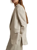 Cassie Linen Blazer