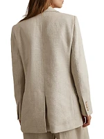 Cassie Linen Blazer