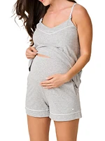 Maternity Pima Cotton Shorts