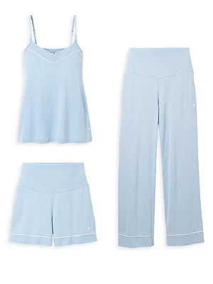 The Basics Maternity Camisole, Shorts & Pants Set, 3-Piece