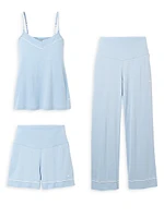 The Basics Maternity Camisole, Shorts & Pants Set, 3-Piece