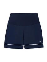 Pima Cotton Maternity Shorts
