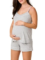 The Basics Maternity Camisole, Shorts & Pants Set