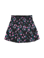 Girl's Chelsea Floral Miniskirt