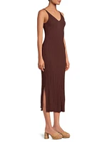 Estella Rib-Knit Midi-Dress