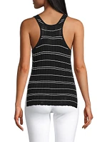 Mijal Striped Knit Tank