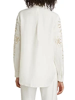 Genevieve Embroidered Blouse