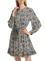 Lexie Paisley Knee-Length Dress