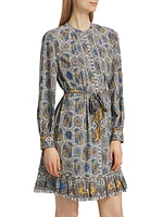 Lexie Paisley Knee-Length Dress