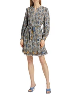 Lexie Paisley Knee-Length Dress