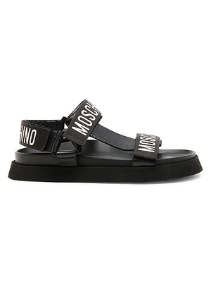 Logo-Embossed Sport Sandals