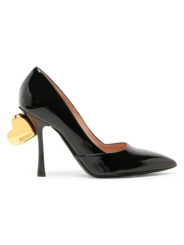 Sweetheart 100MM Patent Leather Pumps