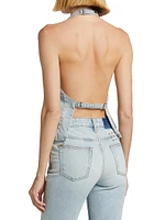 Valentina Paragon Patch Halter Top