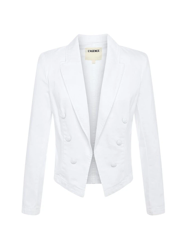 Wayne Cotton Crop Blazer