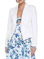 Wayne Cotton Crop Blazer