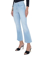 Kendra Crop Flared Jeans