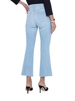 Kendra Crop Flared Jeans