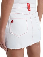 Paris Micro Denim Miniskirt