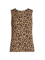 Shelly Leopard-Print Tank Top