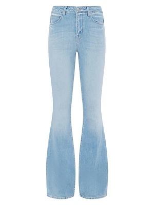 Bell High-Rise Flared Jeans