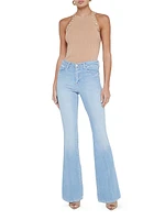 Bell High-Rise Flared Jeans