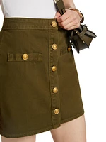 Kris Denim Miniskirt