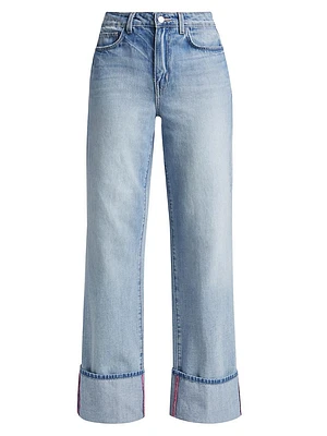 Miley Ultra High-Rise Cuffed Jeans