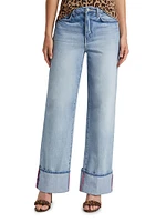 Miley Ultra High-Rise Cuffed Jeans