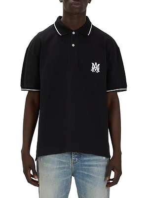 Logo-Embroidered Cotton Polo Shirt