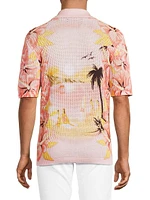 Resort Club Crotchet Short-Sleeve Shirt