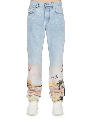 Resort Club Straight-Leg Jeans