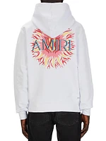 Sun Amiri Logo Hoodie