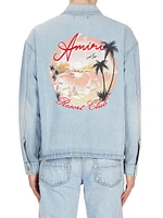 Resort Club Denim Coach Jacket