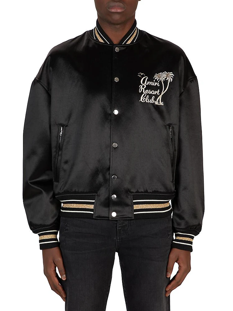 Resort Club Souvenir Bomber Jacket