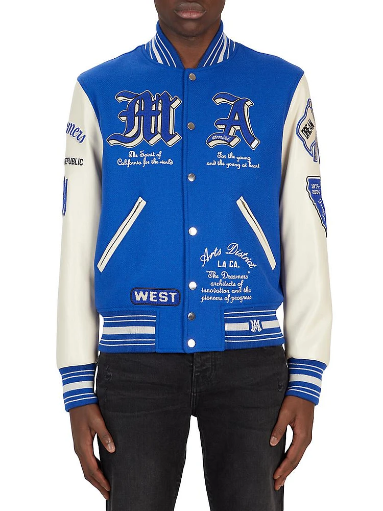 Dream Team Varsity Bomber Jacket