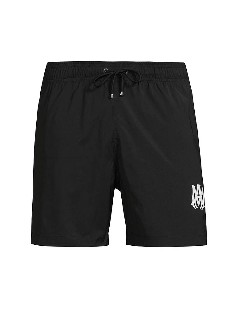 MA Core Logo Swim Trunks