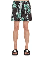 Palm Swim Trunks