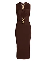 Cristos Chain Body-Con Dress