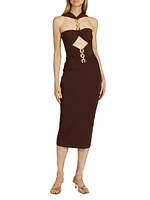 Cristos Chain Body-Con Dress