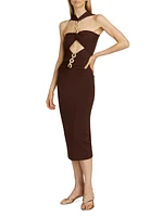 Cristos Chain Body-Con Dress