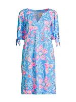 Easley Floral T-Shirt Dress