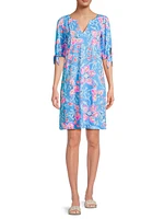 Easley Floral T-Shirt Dress