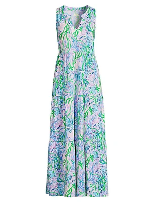 Sydnee Tiered Floral Maxi Dress