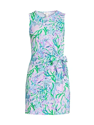 Bryson Floral Knit Sleeveless Dress