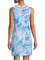 Mila Floral Lace Shift Dress