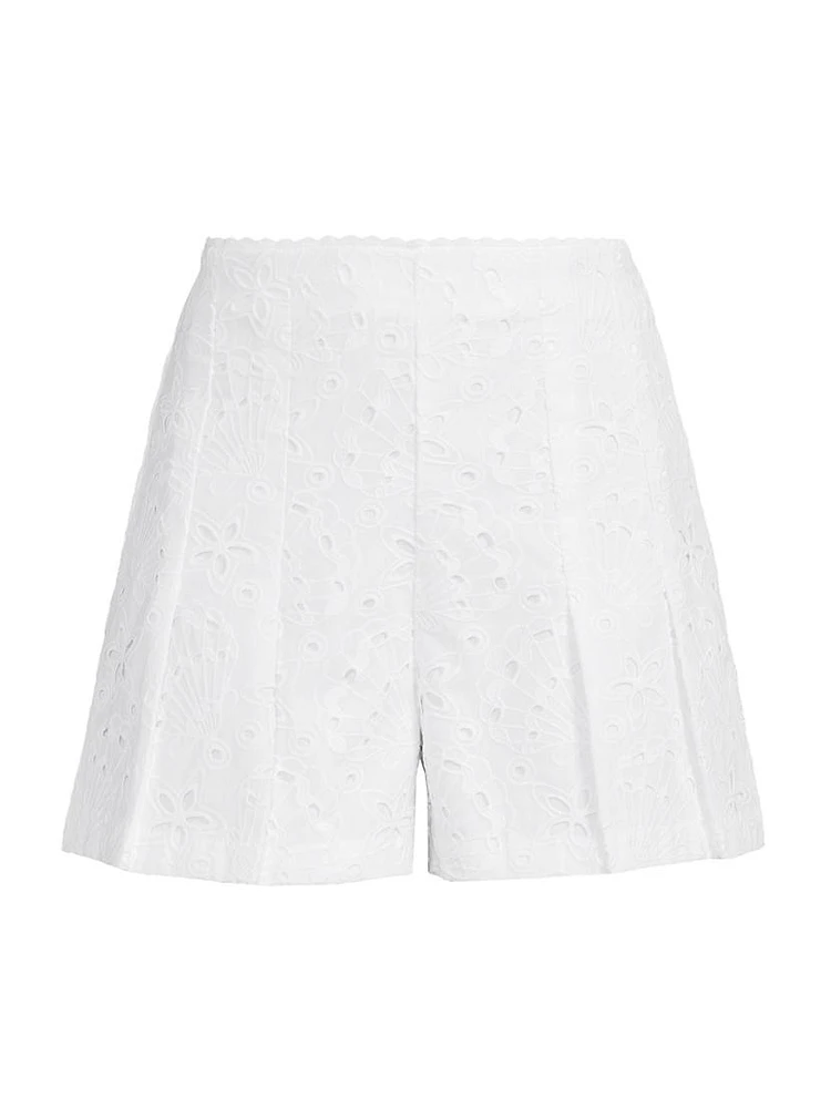 Winslow Seashell Eyelet Shorts