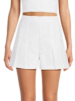 Winslow Seashell Eyelet Shorts