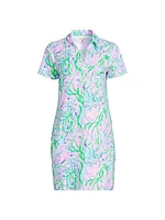 Dune UPF 50+ Floral Jersey Shirtdress